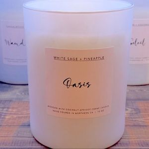 Clean Burn Coconut Apricot Creme Candle